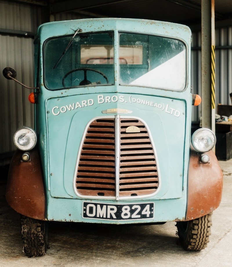 A 1956 Austin-Morris J Type milk float from ITV’s Heartbeat is heading to auction on October 23, expected to fetch up to £14,000 at The Haynes Motor Museum in Somerset.
