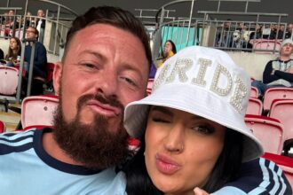 Oasis superfan newlyweds Laura and Levi Millan tied the knot then rushed to Wembley for the band’s reunion gig - calling their £250 ticket wedding day the best of their lives.