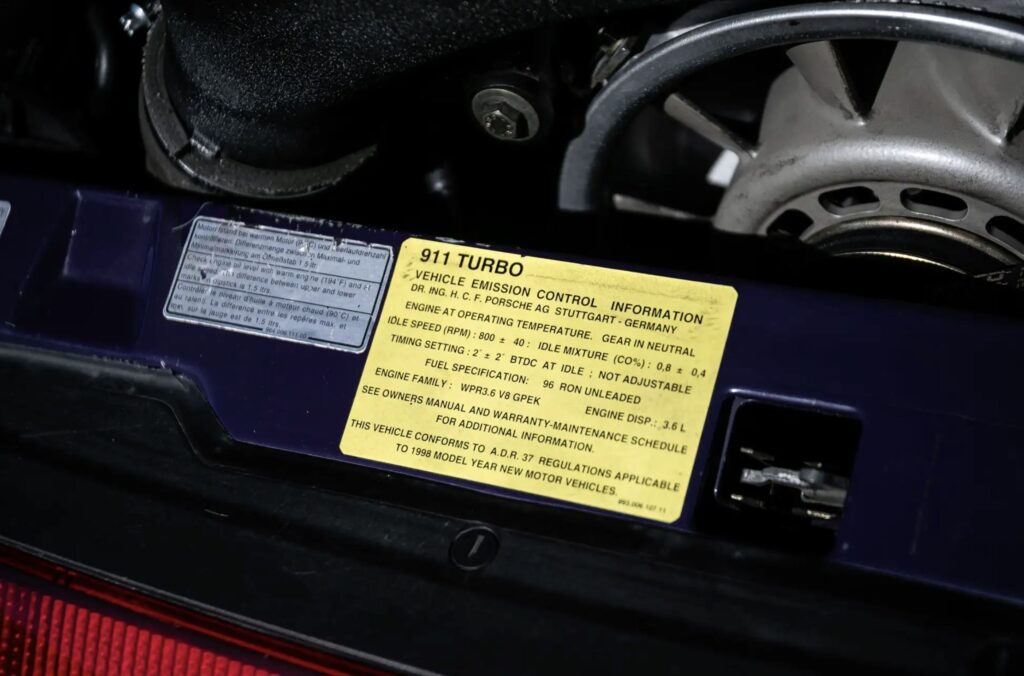 A rare 1995 Porsche 911 Turbo Cabriolet, one of only five right-hand drive models ever made, is heading to auction with an £800,000 guide price at the NEC in Birmingham.