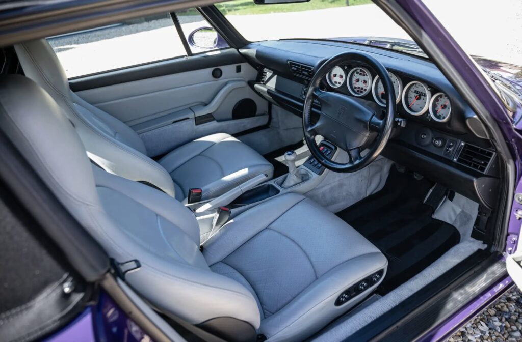 A rare 1995 Porsche 911 Turbo Cabriolet, one of only five right-hand drive models ever made, is heading to auction with an £800,000 guide price at the NEC in Birmingham.
