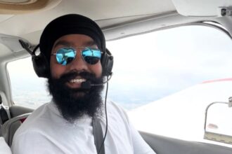 A pilot flew 110 miles from London to Birmingham just to enjoy his favourite mixed grill at Soho Tavern combining his love of flying with his passion for food.