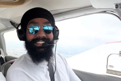 A pilot flew 110 miles from London to Birmingham just to enjoy his favourite mixed grill at Soho Tavern combining his love of flying with his passion for food.