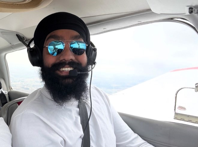 A pilot flew 110 miles from London to Birmingham just to enjoy his favourite mixed grill at Soho Tavern combining his love of flying with his passion for food.
