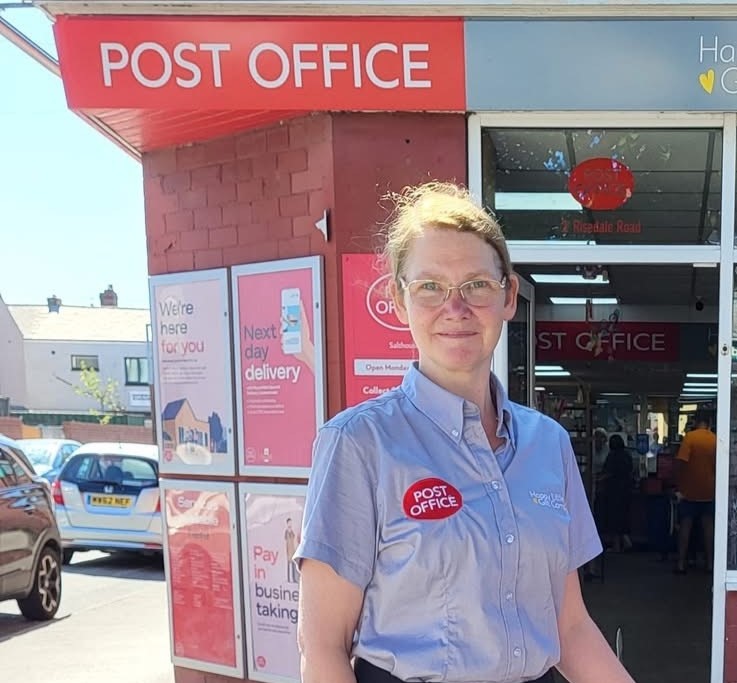 Postmaster Marianne Livesey has gone viral with her funny TikTok and Facebook videos, gaining 100,000 views while keeping her Cumbria post office full of smiles and community spirit.