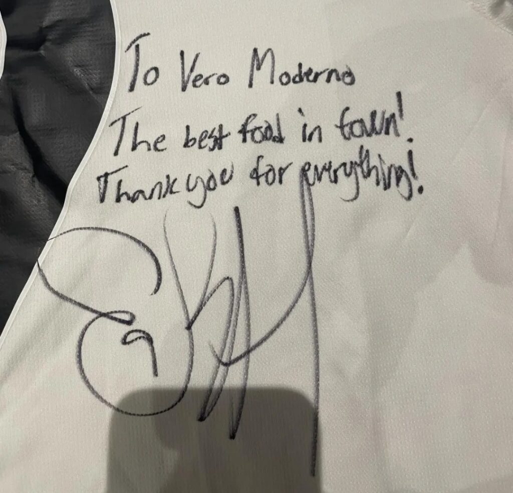 Gianluigi Donnarumma visited Erling Haaland’s favorite restaurant Vero Moderno twice in a week, enjoying the same Italian dishes that inspired Haaland’s famous goal streak.