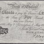 A rare 133-year-old Bank of England £5 note from 1892 is going up for sale at £25,000, making it one of the rarest Birmingham notes and a collector’s dream find.
