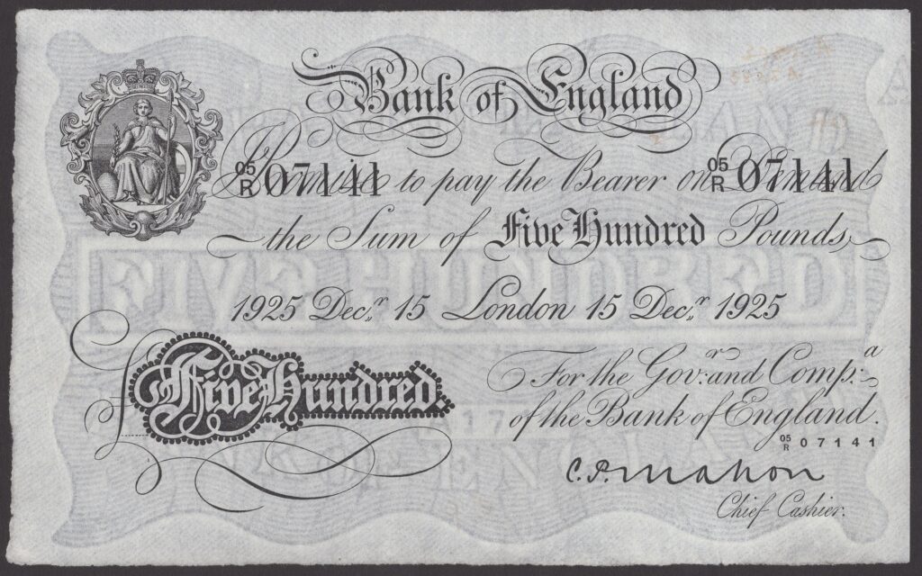 A rare 133-year-old Bank of England £5 note from 1892 is going up for sale at £25,000, making it one of the rarest Birmingham notes and a collector’s dream find.