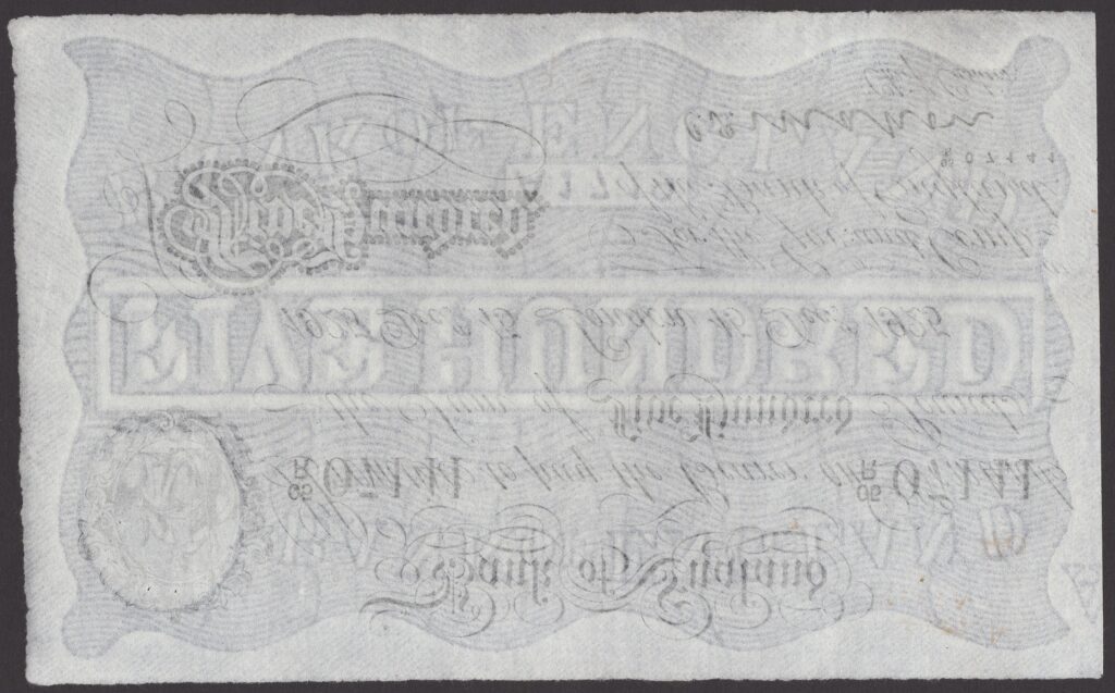 A rare 133-year-old Bank of England £5 note from 1892 is going up for sale at £25,000, making it one of the rarest Birmingham notes and a collector’s dream find.