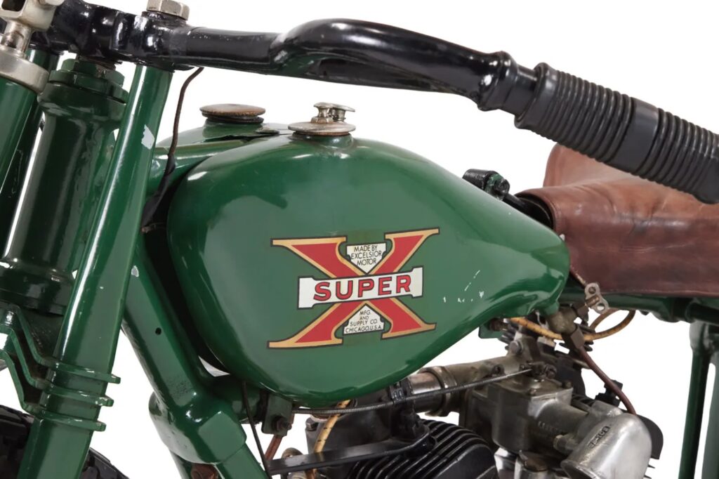 Steve McQueen’s 1926 Excelsior Super X motorbike, gifted by Bud Ekins and still unrestored, is heading to auction in LA with bids expected to reach £110,000.