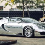 A rare 2008 Bugatti Veyron Pur Sang with mirror-polished aluminium body and 252mph top speed is set for auction at £1.9m, offering pure artistry and performance.