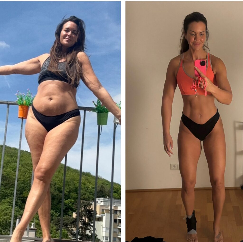 A TV presenter lost nearly seven stone in 18 months after cutting out coffee saying ditching caffeine finally boosted her metabolism and helped her achieve her dream body.