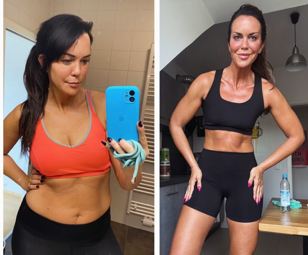 A TV presenter lost nearly seven stone in 18 months after cutting out coffee saying ditching caffeine finally boosted her metabolism and helped her achieve her dream body.