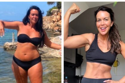 A TV presenter lost nearly seven stone in 18 months after cutting out coffee saying ditching caffeine finally boosted her metabolism and helped her achieve her dream body.