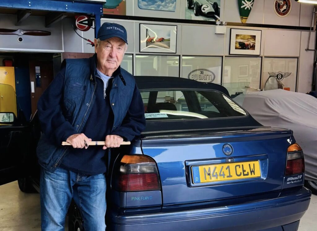 Pink Floyd’s Nick Mason is auctioning a rare 1995 VW Golf Pink Floyd Edition, complete with signed memorabilia, to support a charity close to his heart.