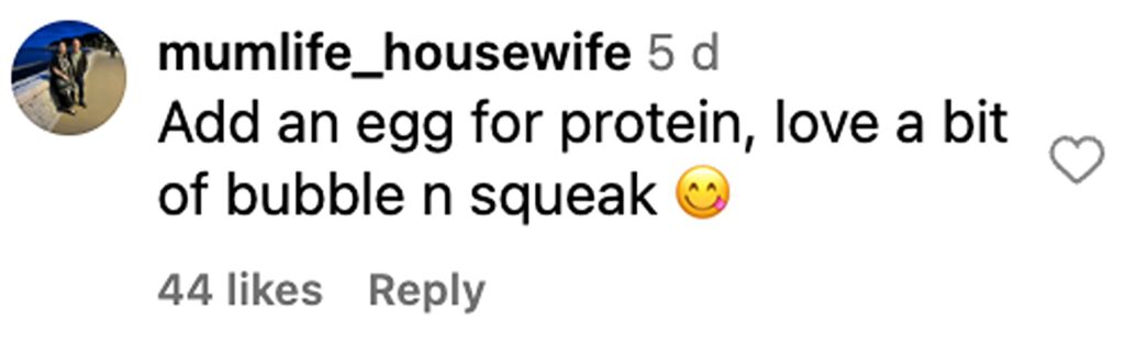 Social media comment on the post of A thrifty Brit has gone viral after whipping up a two course Waitrose dinner for just £1 with Elliot Jeory’s bargain potato hash and banana dessert impressing fans online.