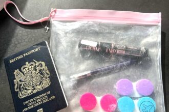 Teacher and travel lover Lucy shared a 99p hack using contact lens cases to store liquids, saving hundreds on flights by avoiding travel minis and checked luggage fees.