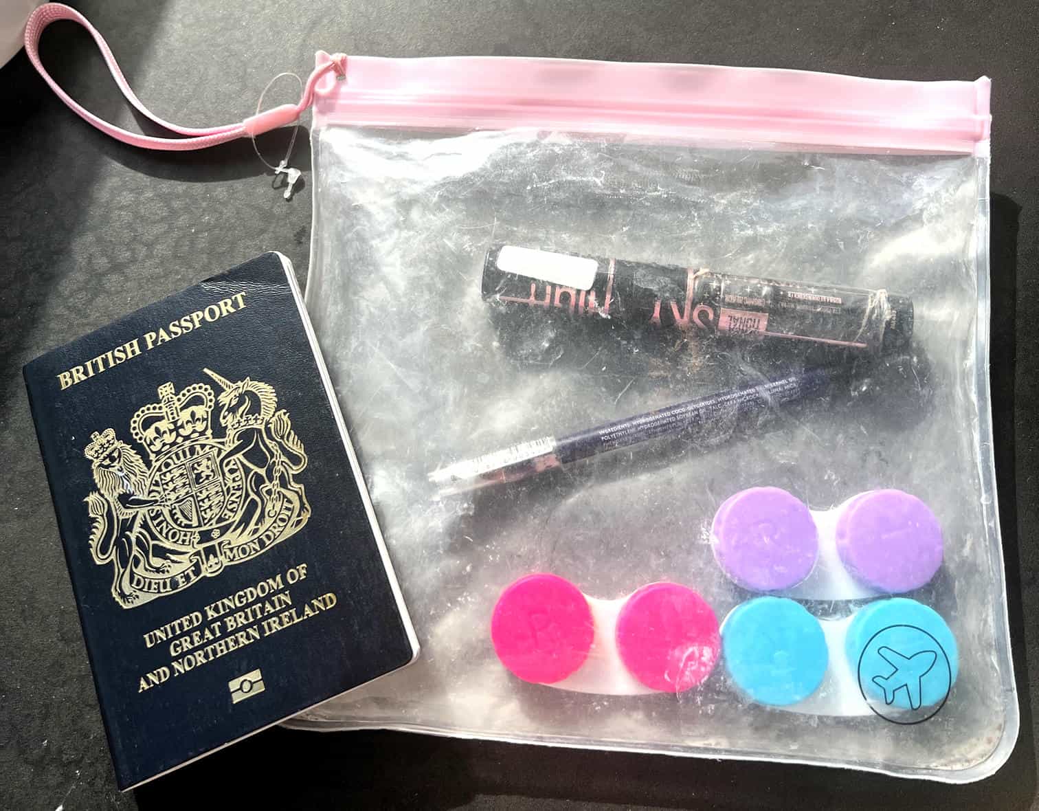 Teacher and travel lover Lucy shared a 99p hack using contact lens cases to store liquids, saving hundreds on flights by avoiding travel minis and checked luggage fees.