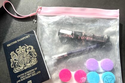 Teacher and travel lover Lucy shared a 99p hack using contact lens cases to store liquids, saving hundreds on flights by avoiding travel minis and checked luggage fees.