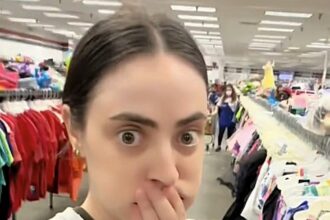 Thrifter Vanessa Nagel was left stunned after finding a $9 Miu Miu dress in perfect condition at her local shop, despite the designer brand’s pieces retailing for thousands.
