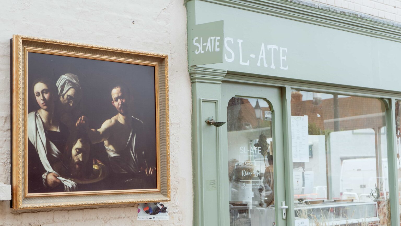 Masterpieces by Van Gogh, Turner and Constable have appeared around Bridgwater, Somerset, as part of the Artscape trail - bringing £65m of National Gallery art to the streets.