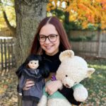 A woman who owns over 50 haunted dolls says Halloween brings chaos to her home as the spirits become more active with dolls moving, flashing lights and eerie late night noises.