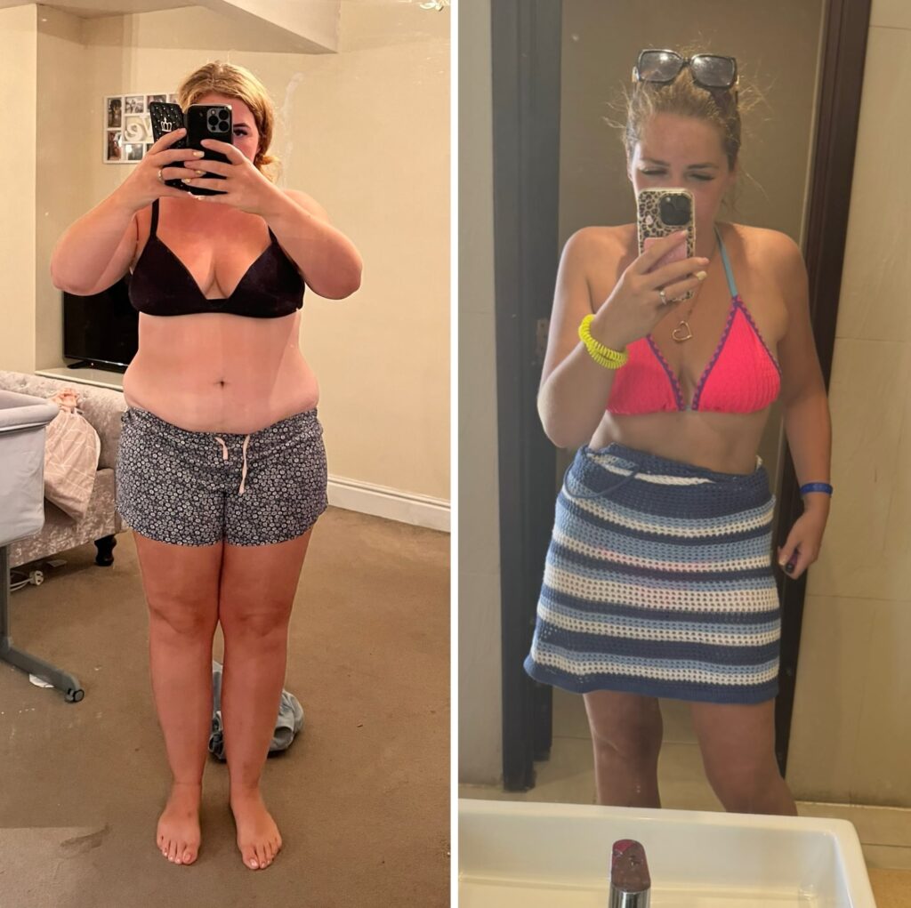 Mum-of-two Abbie Lodge dropped four stone in four months by making one daily change to her lifestyle - proving simple swaps can spark lasting weight loss success.