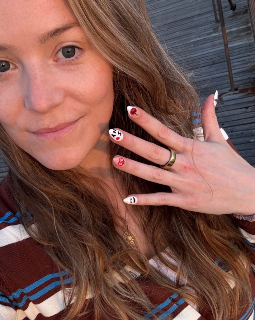 Marie in New York for a holiday after sharing her flat with a stranger.