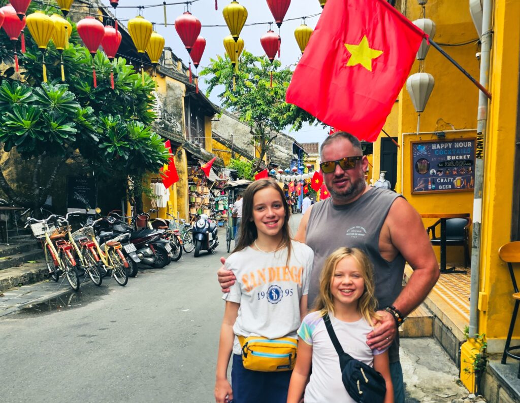 UK couple ditch hamster wheel life to world school their daughters travelling full time across the globe and discovering cheaper living happier days and freedom as a family.