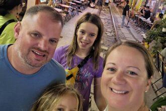 UK couple ditch hamster wheel life to world school their daughters travelling full time across the globe and discovering cheaper living happier days and freedom as a family.