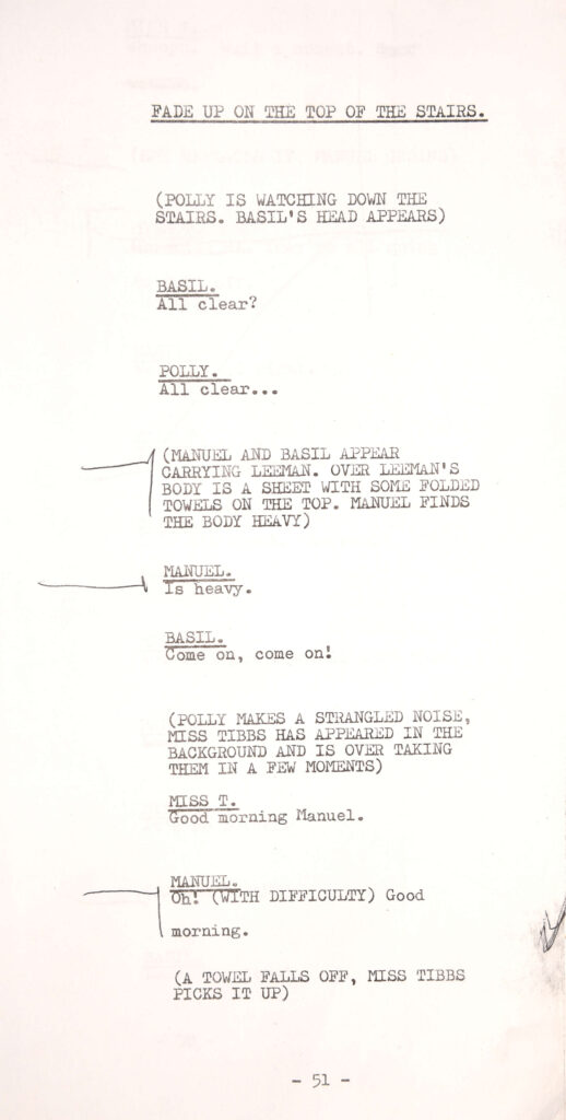 Andrew Sachs’ original Fawlty Towers scripts, including Basil the Rat and The Kipper and the Corpse, are set to fetch over £5,000 at auction in Woking, Surrey.