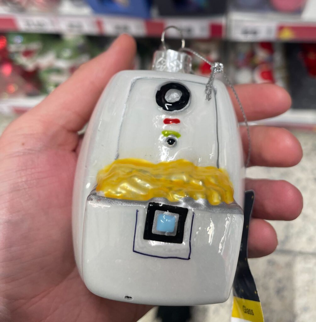 Asda’s quirky new Christmas baubles have shoppers laughing, with £4 decorations shaped like air fryers, trolleys, and even tins of peas adding humor to holiday trees.