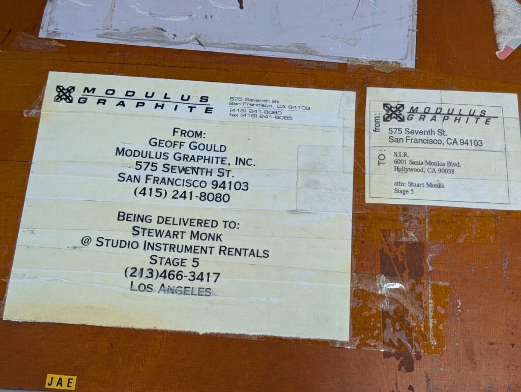 A rare 1986 Warwick Buzzard bass once owned by The Who’s John Entwistle and played by Queen’s John Deacon is up for auction expected to fetch up to £40000 as collectors take notice.