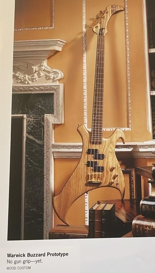 A rare 1986 Warwick Buzzard bass once owned by The Who’s John Entwistle and played by Queen’s John Deacon is up for auction expected to fetch up to £40000 as collectors take notice.