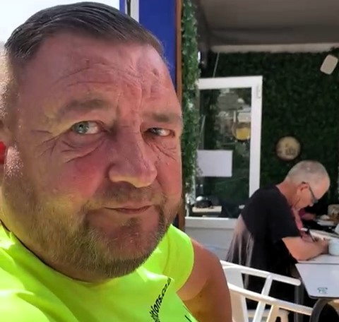 Graham White, also known as Benidorm Grumet.