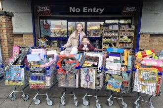 Teen Lily Simpson-Brown donates £8,000 of gifts to Women’s Aid using her pocket money and two jobs, spreading Christmas joy and inspiring kindness across Scotland.