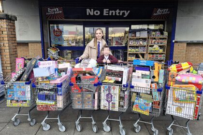 Teen Lily Simpson-Brown donates £8,000 of gifts to Women’s Aid using her pocket money and two jobs, spreading Christmas joy and inspiring kindness across Scotland.