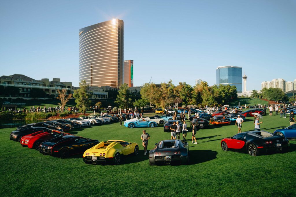 Nearly 70 Bugatti Veyrons gathered in Las Vegas to celebrate the hypercar’s 20th anniversary, marking the largest-ever reunion of the record-breaking 250mph icons.