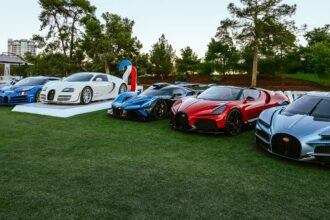 Nearly 70 Bugatti Veyrons gathered in Las Vegas to celebrate the hypercar’s 20th anniversary, marking the largest-ever reunion of the record-breaking 250mph icons.