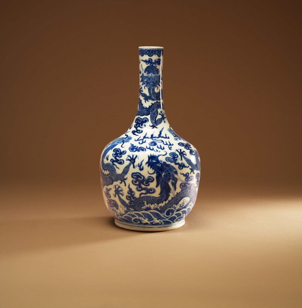 Two charity shop dragon ceramics bought for £2 and £100 turned out to be 19th century Chinese pieces and sold for over £7000 and £5080 after expert valuation at auction.