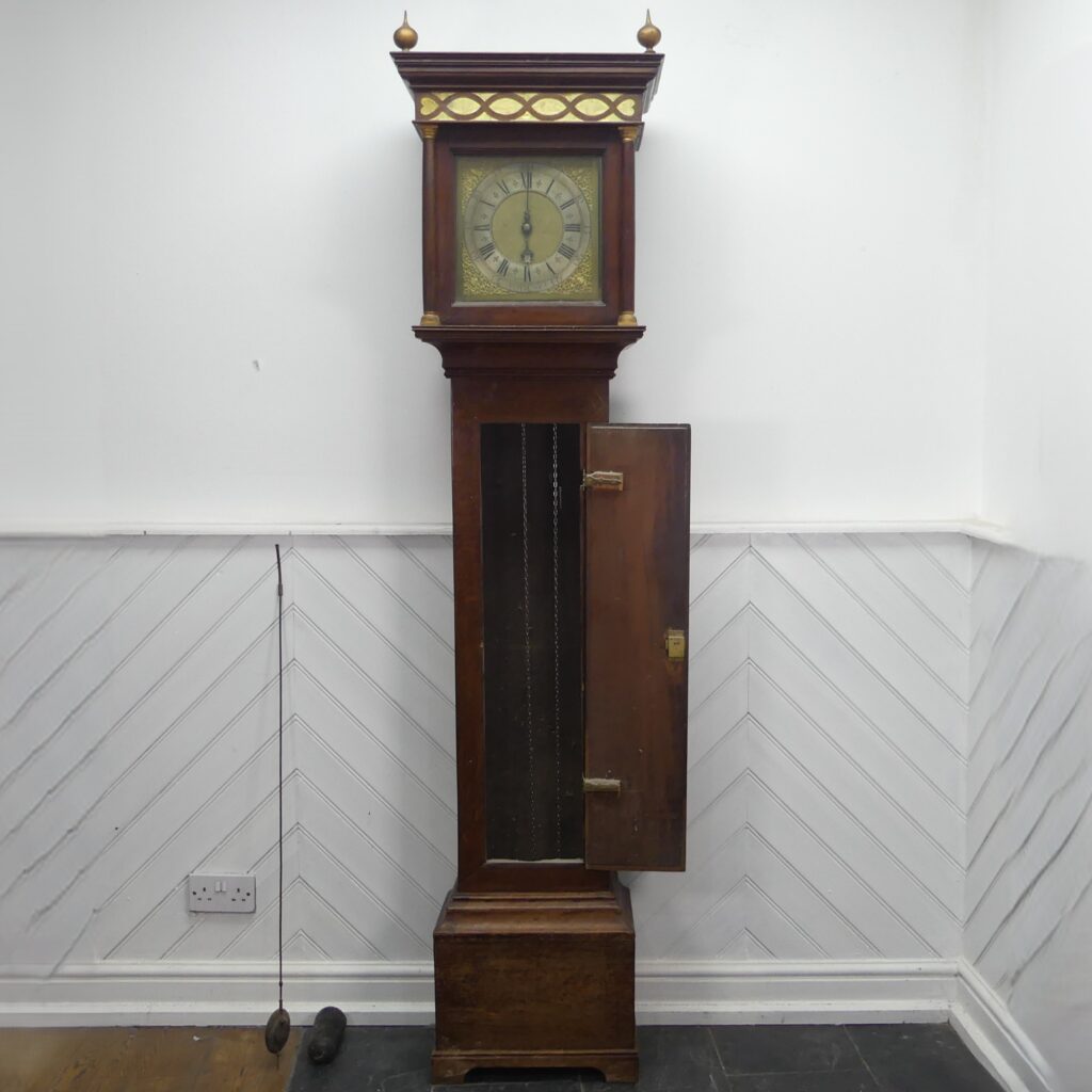 A railway worker’s 300-year-old clock collection featuring 60 historic timepieces, including a rare George III tavern clock, is set to be auctioned in Devon this month.