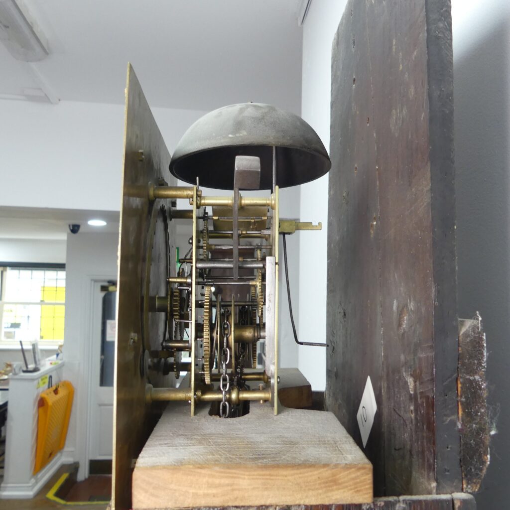 A railway worker’s 300-year-old clock collection featuring 60 historic timepieces, including a rare George III tavern clock, is set to be auctioned in Devon this month.