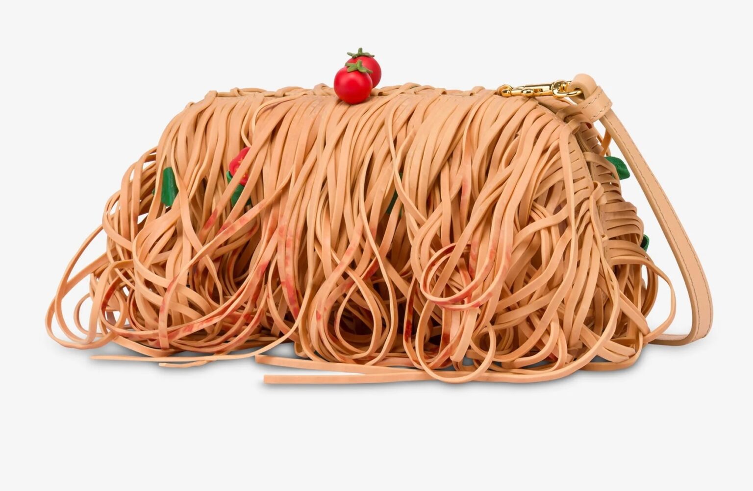Moschinos spaghetti bag.