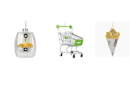Asda’s quirky new Christmas baubles have shoppers laughing, with £4 decorations shaped like air fryers, trolleys, and even tins of peas adding humor to holiday trees.