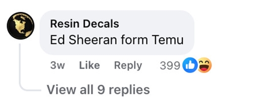 Social media comment on the post of Ed Sheeran lookalike Ty Jones strikes up a hilarious bromance with strongman Eddie Hall after meeting at an MMA event - their viral gym and comedy videos are fan favorites.