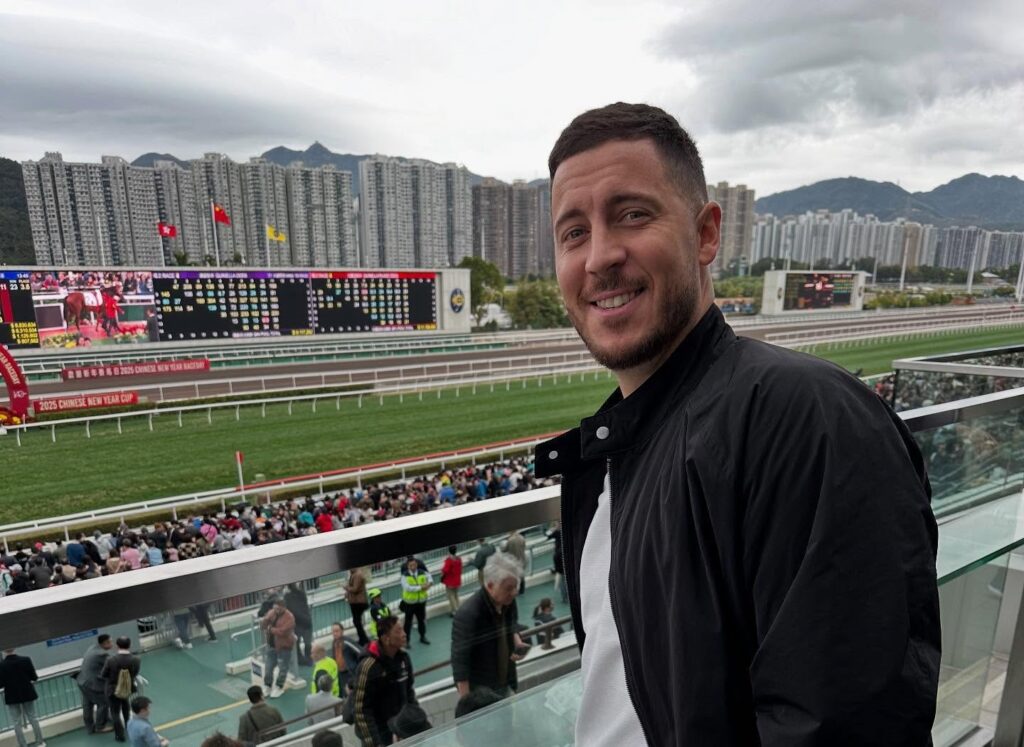 Football legend Eden Hazard shocks fans by swapping the pitch for the barber’s chair, giving trims at A Star Barbers after retiring with a £90m fortune.