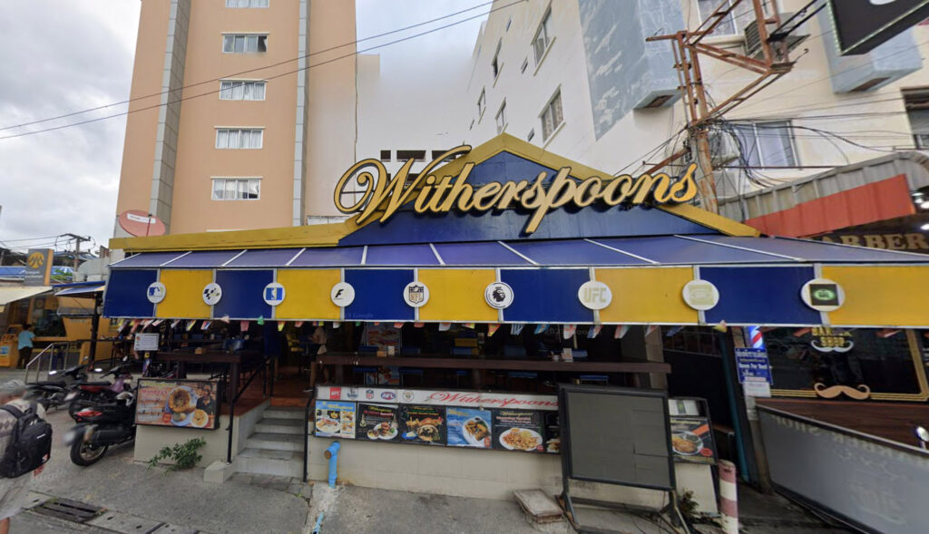 A cheeky fake Wetherspoons in Pattaya, Thailand, is serving Chicken Tikka Masala for just £4.37, undercutting the UK chain’s famous Thursday Curry Club deal.