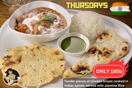 A cheeky fake Wetherspoons in Pattaya, Thailand, is serving Chicken Tikka Masala for just £4.37, undercutting the UK chain’s famous Thursday Curry Club deal.