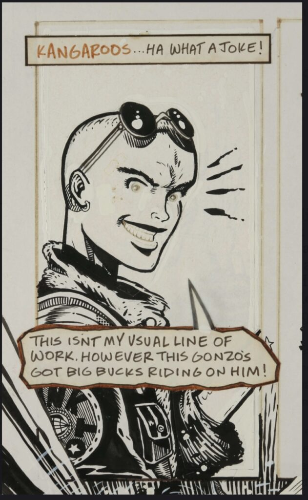 The original 1988 Tank Girl comic strip is heading to auction and expected to fetch over £30,000 marking a rare chance to own early artwork from the iconic cult character.