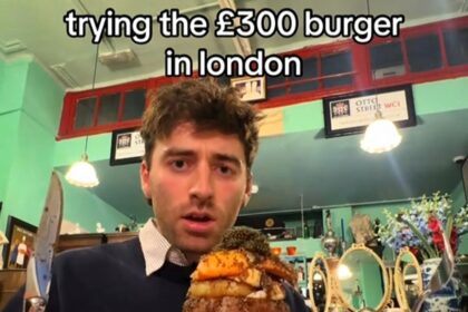 Carmie reviews London’s 350 pound Le Burger Deluxe at Otto’s topped with lobster and caviar sharing how the luxury dish impressed him but left him doubting its extreme price.