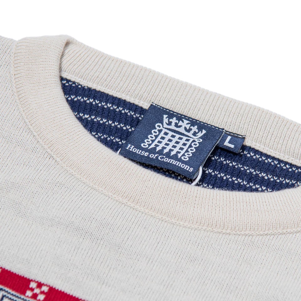 A new £45 Houses of Parliament Christmas jumper has launched featuring Santa over Big Ben but unlike last year’s design it is not available in XXXL sizes.